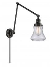 Innovations Lighting 238-BK-G194-LED - Bellmont - 1 Light - 8 inch - Matte Black - Swing Arm