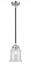 Innovations Lighting 284-1S-BPN-G182 - Canton - 1 Light - 6 inch - Black Polished Nickel - Cord hung - Mini Pendant