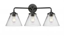  284-3W-OB-G42 - Cone - 3 Light - 26 inch - Oil Rubbed Bronze - Bath Vanity Light