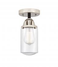 Innovations Lighting 288-1C-BPN-G312 - Dover - 1 Light - 5 inch - Black Polished Nickel - Semi-Flush Mount