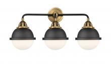  288-3W-BAB-HFS-61-BK - Hampden - 3 Light - 25 inch - Black Antique Brass - Bath Vanity Light