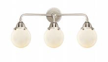  288-3W-PN-G201-6 - Beacon - 3 Light - 24 inch - Polished Nickel - Bath Vanity Light