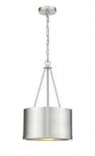 Innovations Lighting 383-1S-SN-M383-12-SN - Eclipse - 1 Light - 12 inch - Brushed Satin Nickel - Chain Hung - Mini Pendant