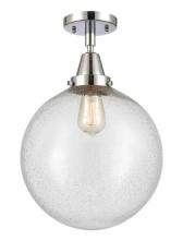 Innovations Lighting 447-1C-PC-G204-12 - Beacon - 1 Light - 12 inch - Polished Chrome - Flush Mount