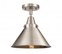 Innovations Lighting 447-1C-SN-M10-SN-LED - Briarcliff - 1 Light - 10 inch - Brushed Satin Nickel - Flush Mount