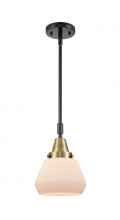 Innovations Lighting 447-1S-BAB-G171 - Fulton - 1 Light - 7 inch - Black Antique Brass - Mini Pendant