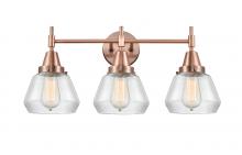  447-3W-AC-G172 - Fulton - 3 Light - 25 inch - Antique Copper - Bath Vanity Light