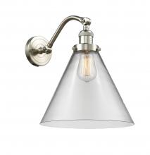 Innovations Lighting 515-1W-SN-G42-L-LED - Cone - 1 Light - 12 inch - Brushed Satin Nickel - Sconce