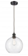 Innovations Lighting 516-1P-OB-G124-10-LED - Athens - 1 Light - 10 inch - Oil Rubbed Bronze - Cord hung - Mini Pendant