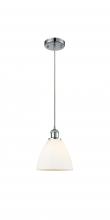 Innovations Lighting 516-1P-PC-GBD-751 - Bristol - 1 Light - 8 inch - Polished Chrome - Cord hung - Mini Pendant