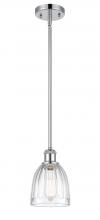 Innovations Lighting 516-1S-PC-G442-LED - Brookfield - 1 Light - 6 inch - Polished Chrome - Mini Pendant