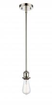 Innovations Lighting 516-1S-PN-LED - Bare Bulb - 1 Light - 5 inch - Polished Nickel - Mini Pendant