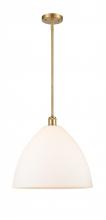  516-1S-SG-GBD-161 - Bristol - 1 Light - 16 inch - Satin Gold - Pendant