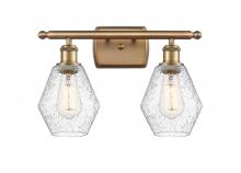 Innovations Lighting 516-2W-BB-G654-6-LED - Cindyrella - 2 Light - 16 inch - Brushed Brass - Bath Vanity Light