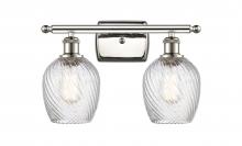 Innovations Lighting 516-2W-PN-G292-LED - Salina - 2 Light - 16 inch - Polished Nickel - Bath Vanity Light