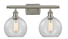 Innovations Lighting 516-2W-SN-G122 - Athens - 2 Light - 18 inch - Brushed Satin Nickel - Bath Vanity Light