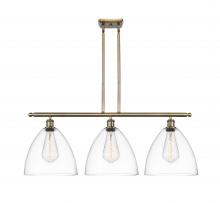 Innovations Lighting 516-3I-AB-GBD-122 - Bristol - 3 Light - 39 inch - Antique Brass - Cord hung - Island Light