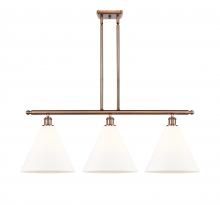 Innovations Lighting 516-3I-AC-GBC-121 - Berkshire - 3 Light - 39 inch - Antique Copper - Cord hung - Island Light