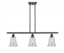 Innovations Lighting 516-3I-BK-G2811 - Hanover - 3 Light - 36 inch - Matte Black - Cord hung - Island Light