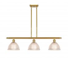 Innovations Lighting 516-3I-SG-G422 - Arietta - 3 Light - 36 inch - Satin Gold - Cord hung - Island Light