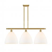 Innovations Lighting 516-3I-SG-GBD-121-LED - Bristol - 3 Light - 39 inch - Satin Gold - Cord hung - Island Light