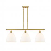 Innovations Lighting 516-3I-SG-GBD-91 - Bristol - 3 Light - 36 inch - Satin Gold - Cord hung - Island Light