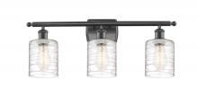  516-3W-OB-G1113 - Cobbleskill - 3 Light - 25 inch - Oil Rubbed Bronze - Bath Vanity Light