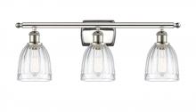 Innovations Lighting 516-3W-PN-G442-LED - Brookfield - 3 Light - 26 inch - Polished Nickel - Bath Vanity Light