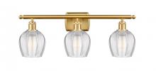 Innovations Lighting 516-3W-SG-G462-6-LED - Norfolk - 3 Light - 26 inch - Satin Gold - Bath Vanity Light