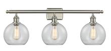 Innovations Lighting 516-3W-SN-G122 - Athens - 3 Light - 28 inch - Brushed Satin Nickel - Bath Vanity Light