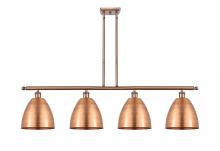 Innovations Lighting 516-4I-AC-MBD-9-AC-LED - Bristol - 4 Light - 48 inch - Antique Copper - Cord hung - Island Light