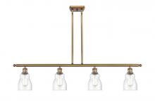 Innovations Lighting 516-4I-BB-G394-LED - Ellery - 4 Light - 48 inch - Brushed Brass - Cord hung - Island Light