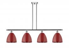 Innovations Lighting 516-4I-PC-MBD-9-RD - Plymouth - 4 Light - 48 inch - Polished Chrome - Cord hung - Island Light