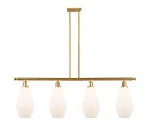 Innovations Lighting 516-4I-SG-G651-7 - Cindyrella - 4 Light - 48 inch - Satin Gold - Cord hung - Island Light