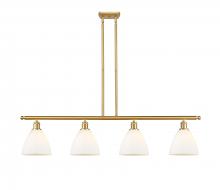 Innovations Lighting 516-4I-SG-GBD-751 - Bristol - 4 Light - 48 inch - Satin Gold - Cord hung - Island Light