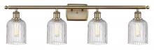 Innovations Lighting 516-4W-AB-G559-5CL - Bridal Veil - 4 Light - 35 inch - Antique Brass - Bath Vanity Light