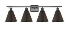  516-4W-OB-MBC-8-OB - Berkshire - 4 Light - 38 inch - Oil Rubbed Bronze - Bath Vanity Light