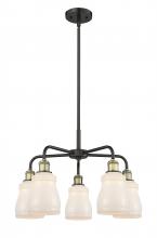 Innovations Lighting 516-5CR-BAB-G391 - Ellery - 5 Light - 23 inch - Black Antique Brass - Chandelier