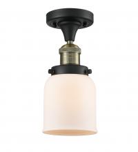 Innovations Lighting 517-1CH-BAB-G51 - Bell - 1 Light - 5 inch - Black Antique Brass - Semi-Flush Mount