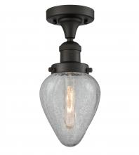 Innovations Lighting 517-1CH-OB-G165 - Geneseo - 1 Light - 7 inch - Oil Rubbed Bronze - Semi-Flush Mount