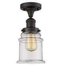 Innovations Lighting 517-1CH-OB-G182 - Canton - 1 Light - 6 inch - Oil Rubbed Bronze - Semi-Flush Mount