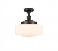 Innovations Lighting 517-1CH-OB-G691-12 - Bridgeton - 1 Light - 12 inch - Oil Rubbed Bronze - Semi-Flush Mount