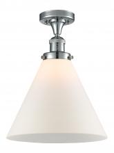 Innovations Lighting 517-1CH-PC-G41-L - Cone - 1 Light - 12 inch - Polished Chrome - Semi-Flush Mount