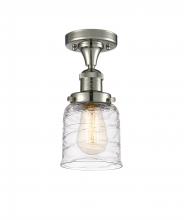 Innovations Lighting 517-1CH-PN-G513 - Bell - 1 Light - 5 inch - Polished Nickel - Semi-Flush Mount