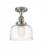 Innovations Lighting 517-1CH-PN-G713 - Bell - 1 Light - 8 inch - Polished Nickel - Semi-Flush Mount