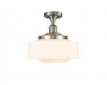  517-1CH-SN-G691-12 - Bridgeton - 1 Light - 12 inch - Brushed Satin Nickel - Semi-Flush Mount