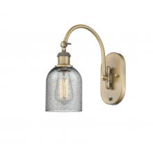 Innovations Lighting 518-1W-BB-G257-LED - Caledonia - 1 Light - 5 inch - Brushed Brass - Sconce