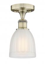 Innovations Lighting 616-1F-AB-G441 - Brookfield - 1 Light - 6 inch - Antique Brass - Semi-Flush Mount