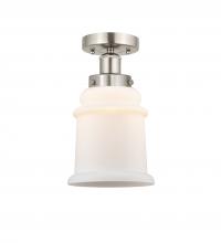 Innovations Lighting 616-1F-SN-G181 - Canton - 1 Light - 6 inch - Brushed Satin Nickel - Semi-Flush Mount