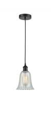 Innovations Lighting 616-1P-BK-G2811-LED - Hanover - 1 Light - 6 inch - Matte Black - Cord hung - Mini Pendant